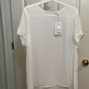 DR@ Short Sleeve Blouse  NWT